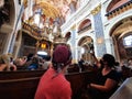 baroque organ with moving figures live concerts in the church Marian sanctuary Jesuit monastery in ÃÅ¡wiÃâ¢ta Lipka Masuria Poland